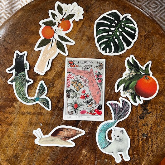 Pergamo Paper Goods sticker Florida Themed Stickers: Pergamo Paper Goods
