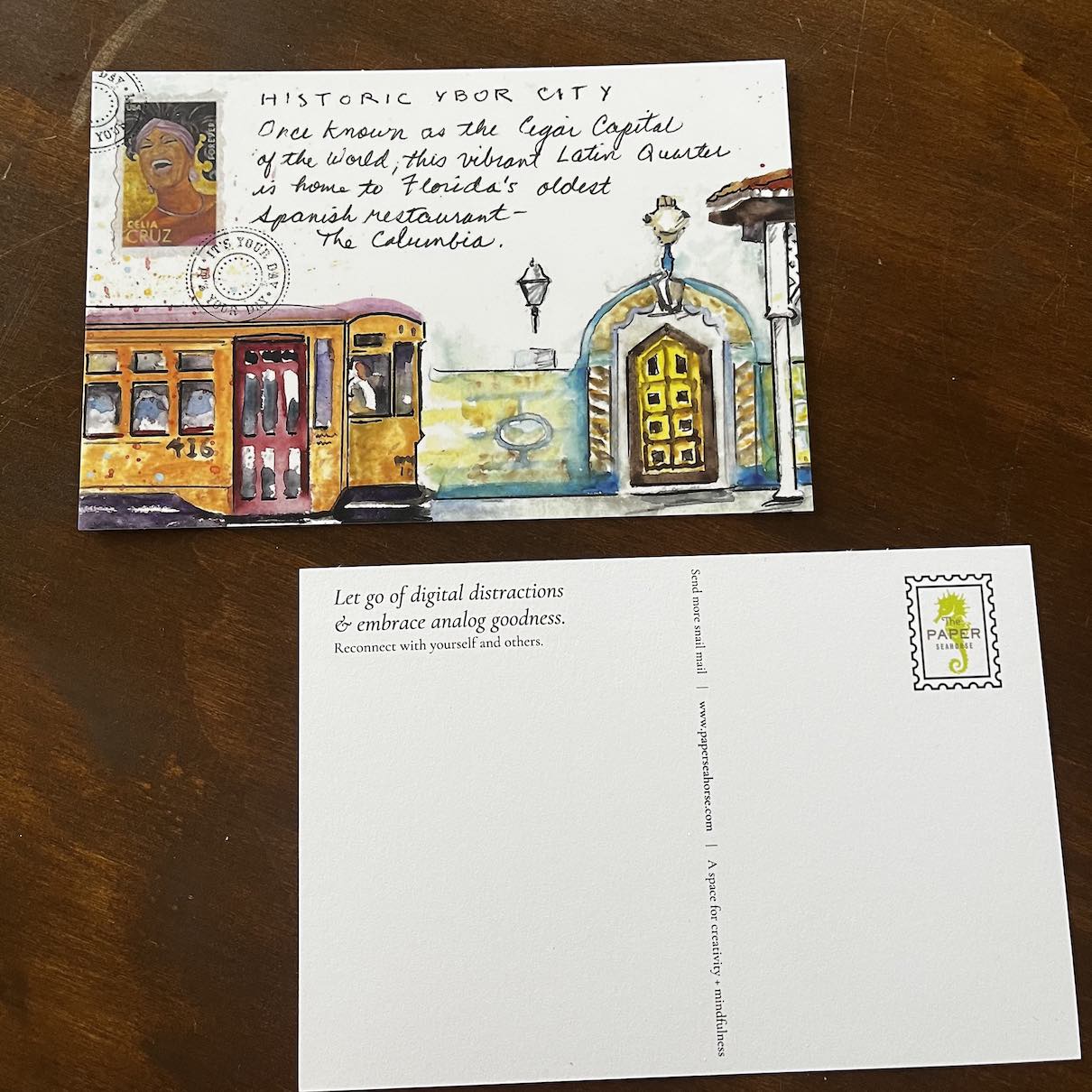 The Paper Seahorse Post Cards I Love Tampa Bay Postcard Set