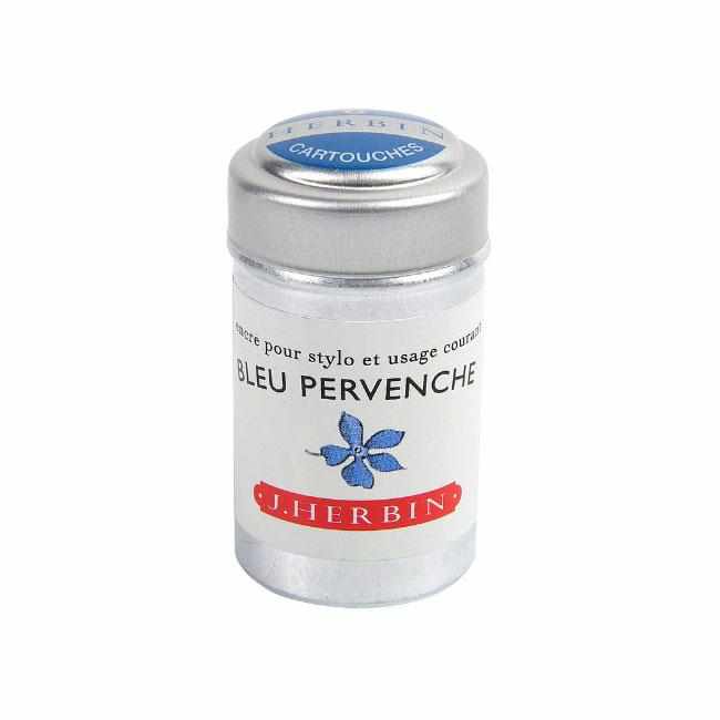 J. Herbin Ink Blue Pervenche J. Herbin Ink Cartridge Tin - 6 in 1 tin