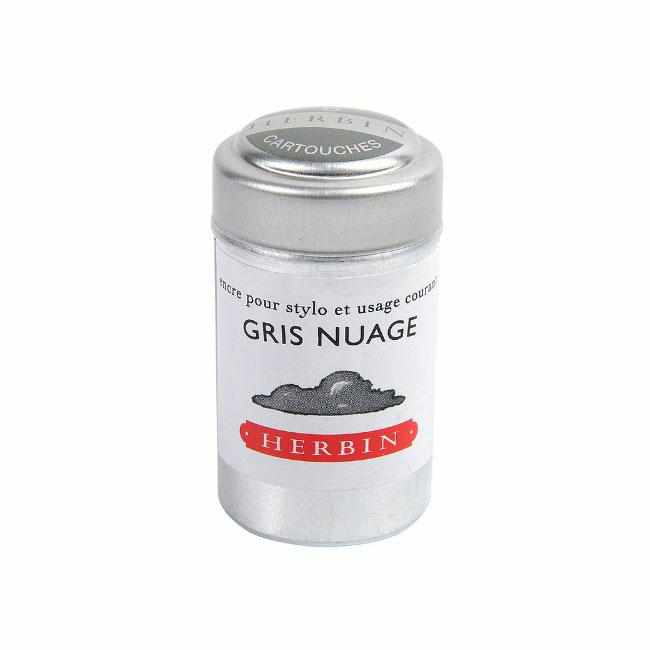 J. Herbin Ink Gris Nuage J. Herbin Ink Cartridge Tin - 6 in 1 tin