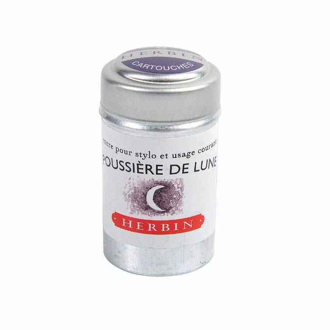 J. Herbin Ink Poussiere De Lune J. Herbin Ink Cartridge Tin - 6 in 1 tin