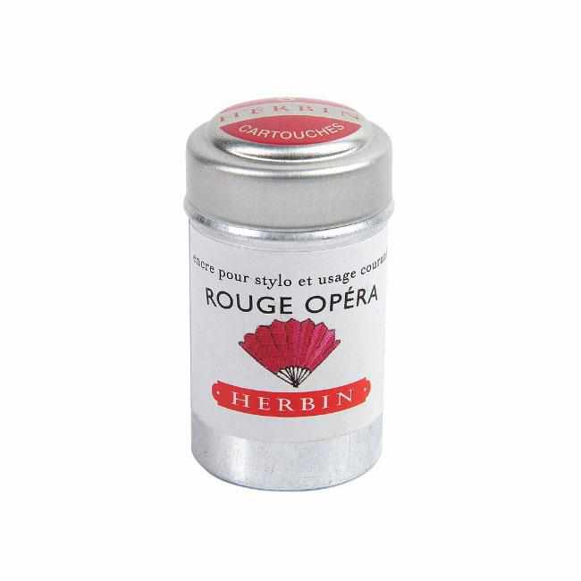 J. Herbin Ink Rouge Opera J. Herbin Ink Cartridge Tin - 6 in 1 tin