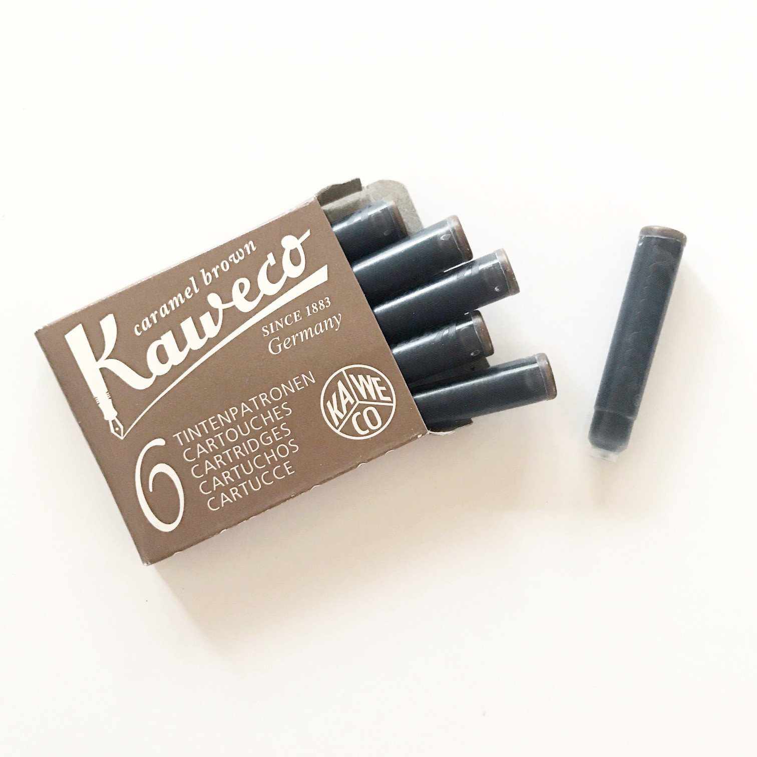 Kaweco Ink Carmel Brown Kaweco Ink Cartridge Refill