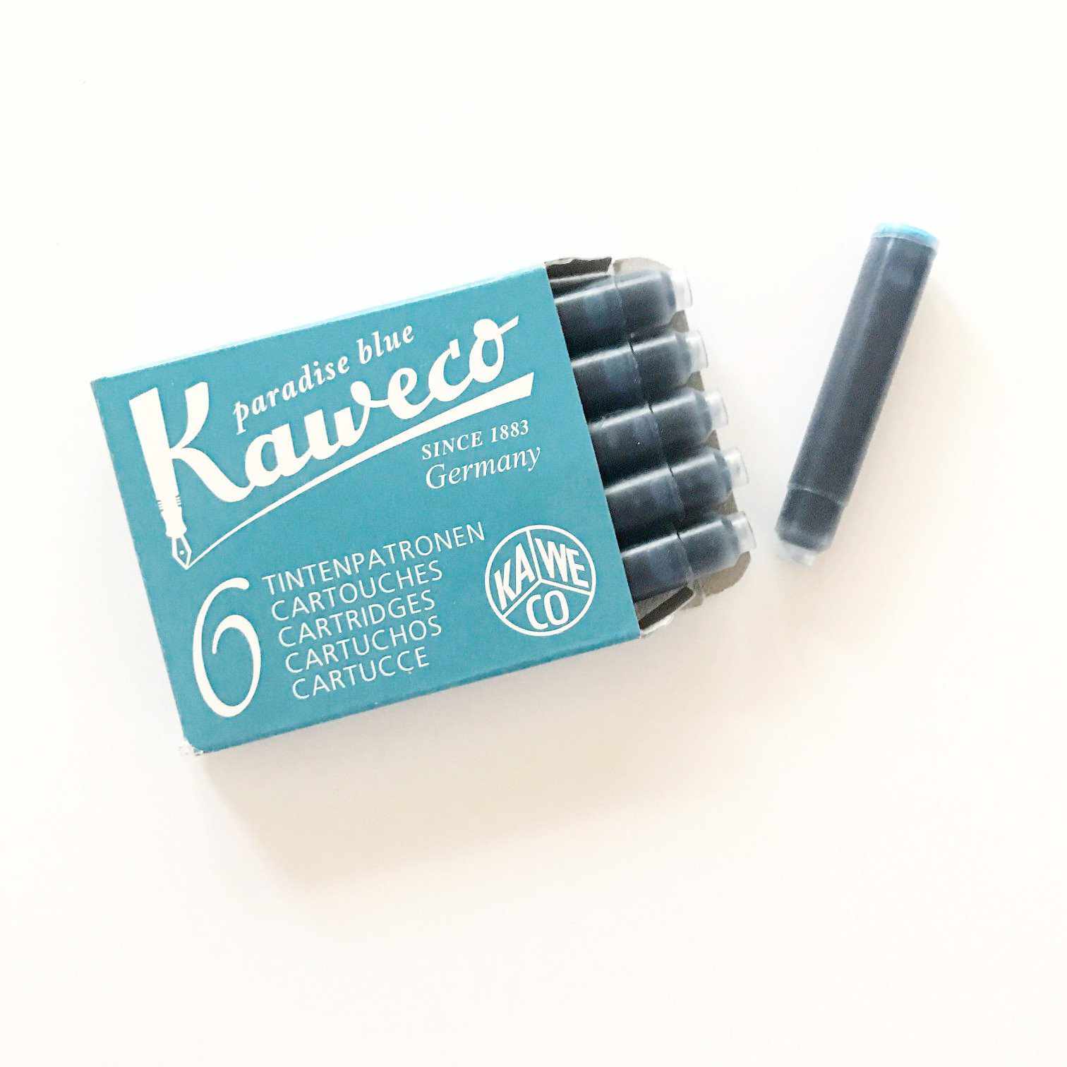 Kaweco Ink Paradise Blue Kaweco Ink Cartridge Refill