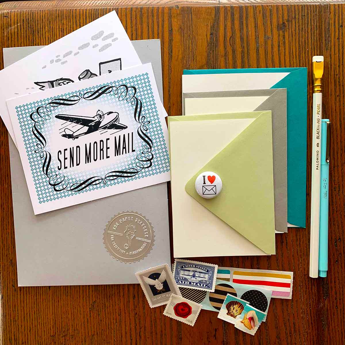 Letter Writers, Page 1 Stationery Set, Letter Writing Kit, Penpal Kit 