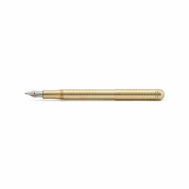 Kaweco Fountain Pen Brass Wave - medium LILIPUT Kaweco Fountain Pen