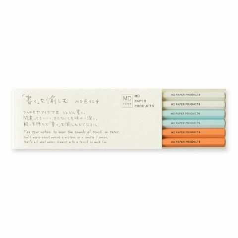 Midori Pencils MD Colored Pencil - Set of 6