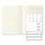 Midori Notebook MD Paper Notebook Light - A6 Grid - Set of 3