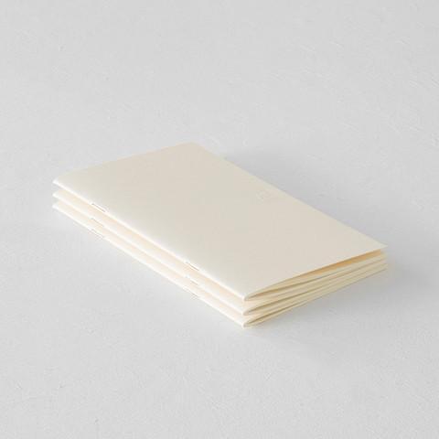 Midori Notebook MD Paper Notebook Light - B6 Slim Ruled - Set of 3