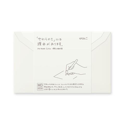 White Cotton Envelope