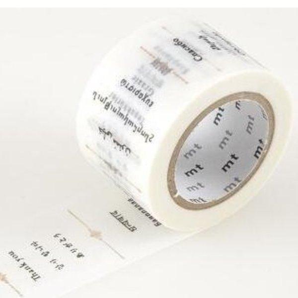 MT Masking Tape Washi Tape MT Tape - &quot;Thank You&quot; in the world