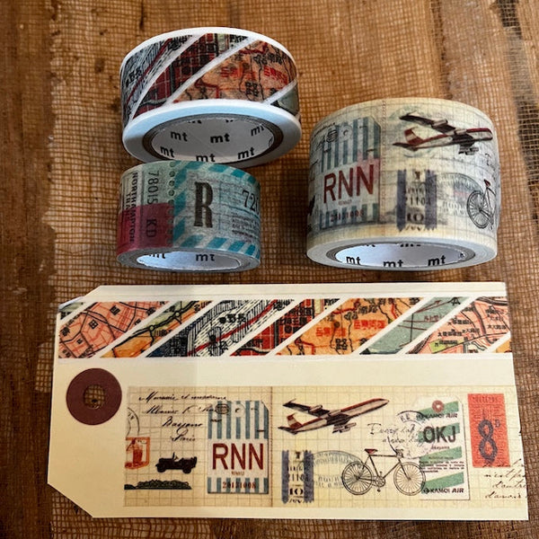 MT Washi Tape - Travel Way