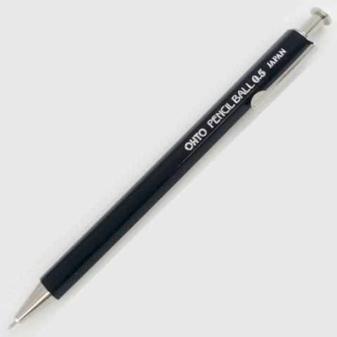 OHTO Pens Black Ohto Pencil Ballpoint Pen - 0.5mm