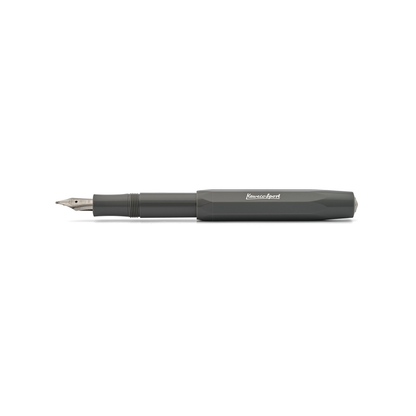 Kaweco Fountain Pen Grey / F SKYLINE (with silver nib) Kaweco Sport Fountain Pen