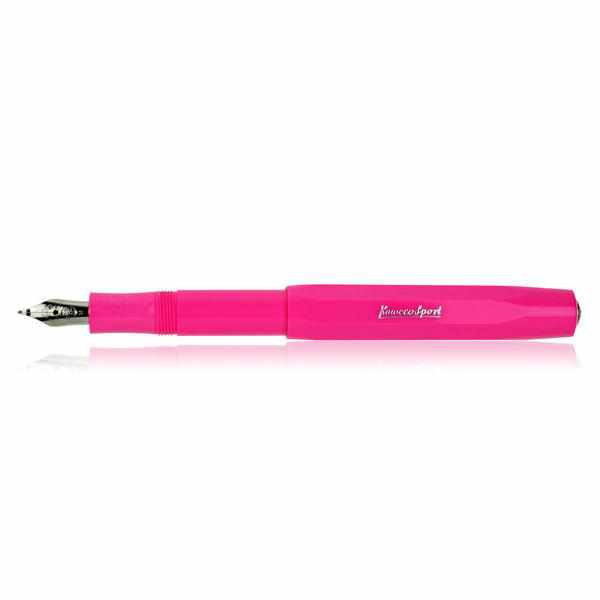 Kaweco Fountain Pen Pink / F SKYLINE (with silver nib) Kaweco Sport Fountain Pen