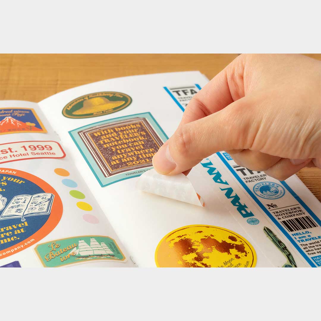 Traveler's Company Japan Midori Traveler's Notebook Refills Sticker Release Paper - Traveler's Notebook B-Sides and Rarities