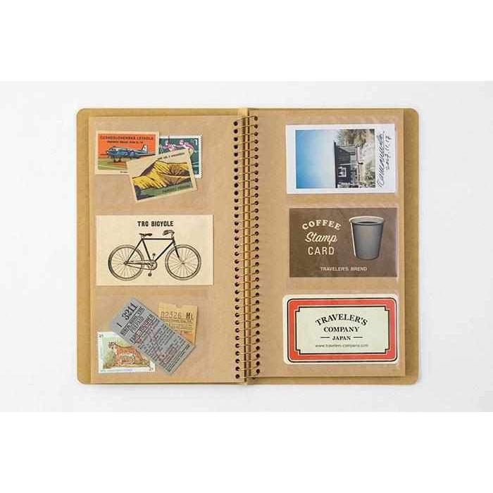 Traveler's Company Japan Notebook Traveler's Company Spiral Ring Notebook - A5 Slim Card File