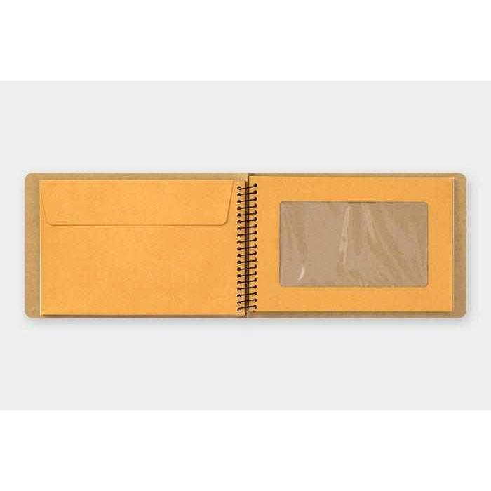 Traveler's Company Japan Notebook Traveler's Company Spiral Ring Notebook - B6 Bee Window Envelope