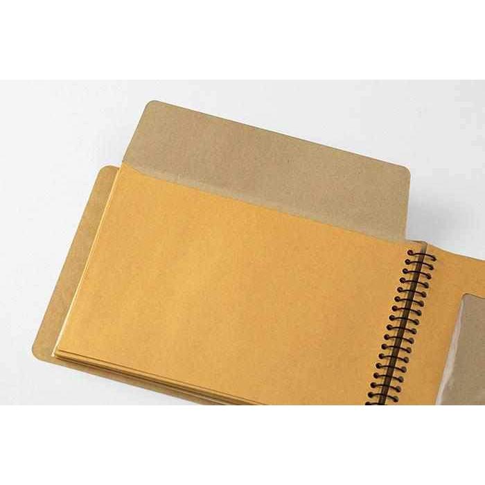 Traveler's Company Japan Notebook Traveler's Company Spiral Ring Notebook - B6 Bee Window Envelope