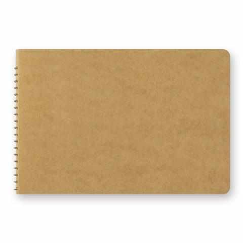 Traveler's Company Japan Notebook Traveler's Company Spiral Ring Notebook - Blank DW Kraft Paper (Camel)