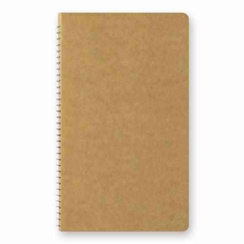 Traveler's Company Japan Notebook Traveler's Company Spiral Ring Notebook - Blank MD Paper White (Bear)