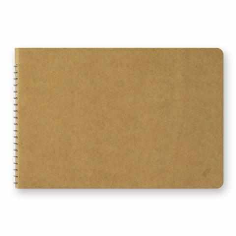 Traveler's Company Japan Notebook Traveler's Company Spiral Ring Notebook - Blank MD Paper White (Bear)