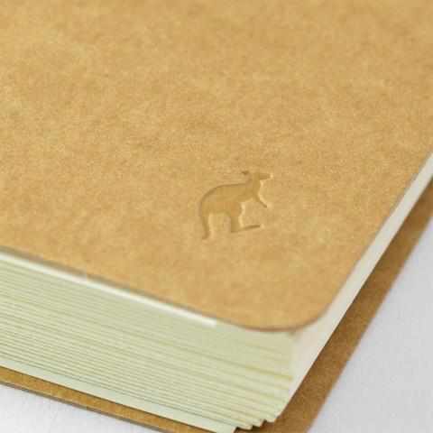 Traveler's Company Japan Notebook Traveler's Company Spiral Ring Notebook - Paper Pocket (Kangaroo)