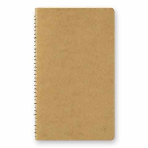 Traveler's Company Japan Notebook Traveler's Company Spiral Ring Notebook - Paper Pocket (Kangaroo)