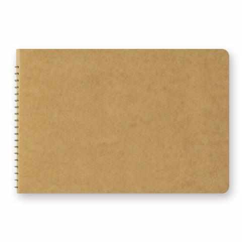 Traveler's Company Japan Notebook Traveler's Company Spiral Ring Notebook - Paper Pocket (Kangaroo)