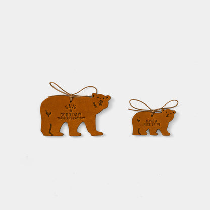 Traveler's Company Japan Accessories \TRAVELER'S Factory Leather Bear Tag