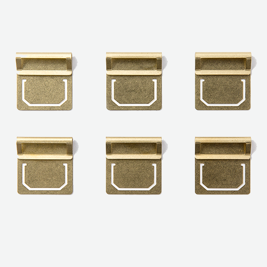 Traveler&#39;s Company Japan Accessories TRAVELER&#39;S COMPANY - Brass Index Clip