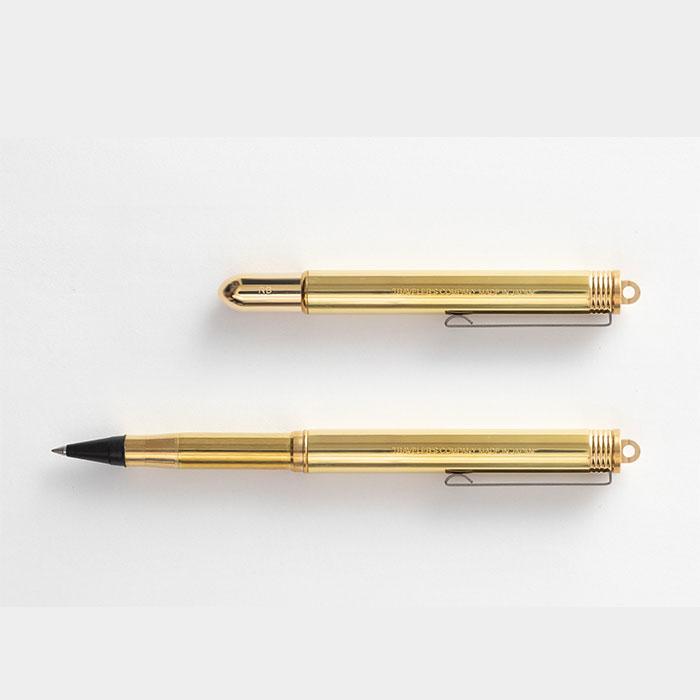 Traveler's Company Japan Pens Brass TRAVELER'S COMPANY - Brass Rollerball Pen