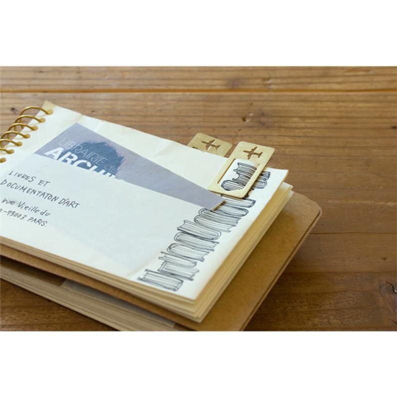 Traveler's Company Japan Accessories TRC TRAVELER'S Factory Brass Clip - Airplane