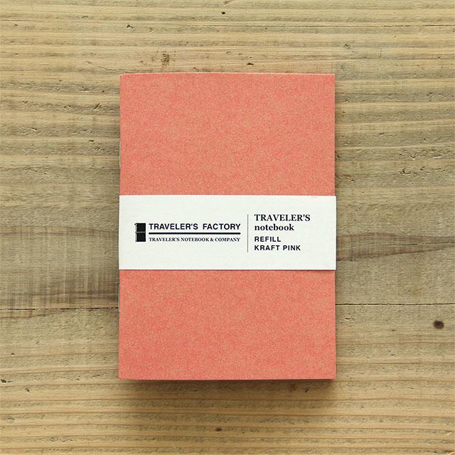 Traveler's Company Japan Accessories TRC Traveler's Factory TN Passport - Refill - Kraft Pink
