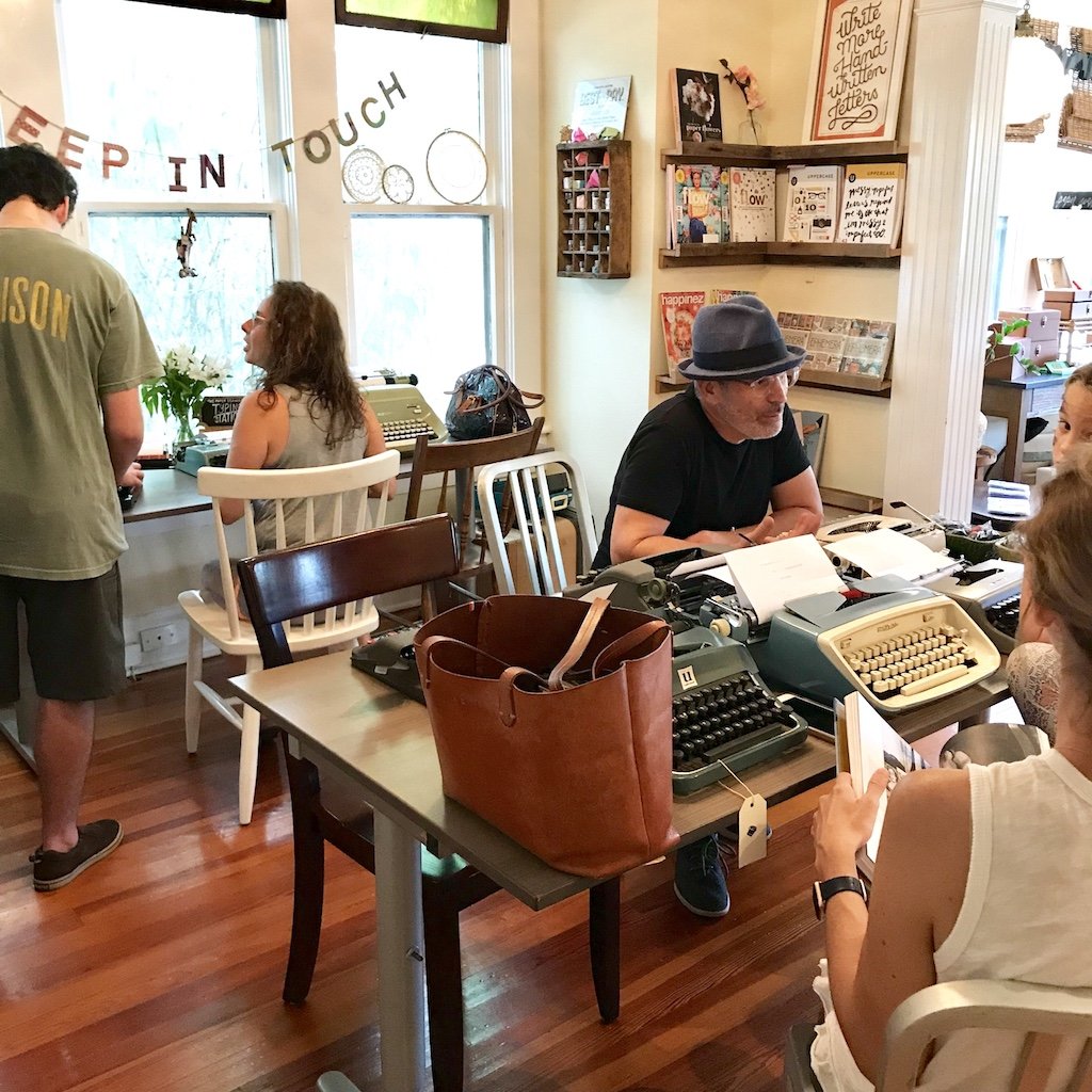 The Paper Seahorse Classes Online course coming soon Typewriter 101