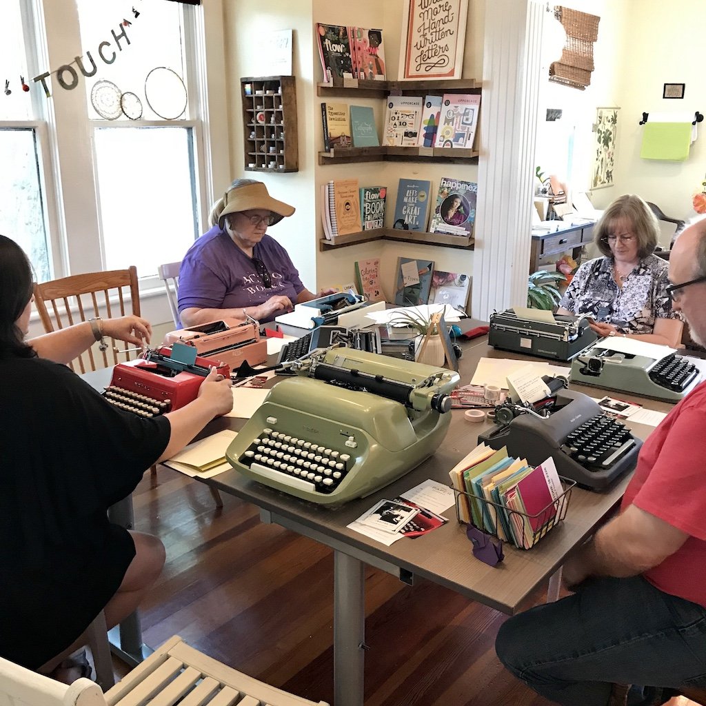The Paper Seahorse Classes Online course coming soon Typewriter 101