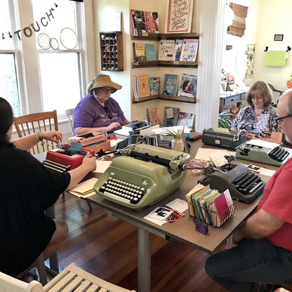 The Paper Seahorse Classes Online course coming soon Typewriter 101