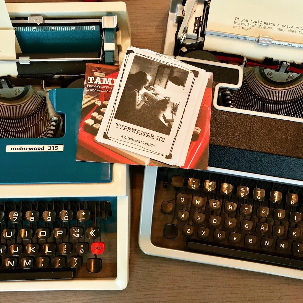 The Paper Seahorse Classes Online course coming soon Typewriter 101