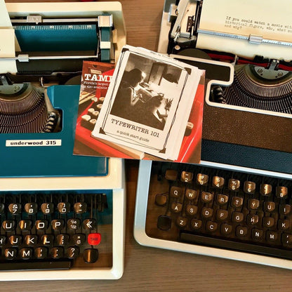The Paper Seahorse Classes Online course coming soon Typewriter 101