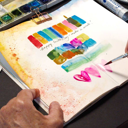 Thinkific Classes Watercolor Journaling 101 - Online Analog Academy Workshop